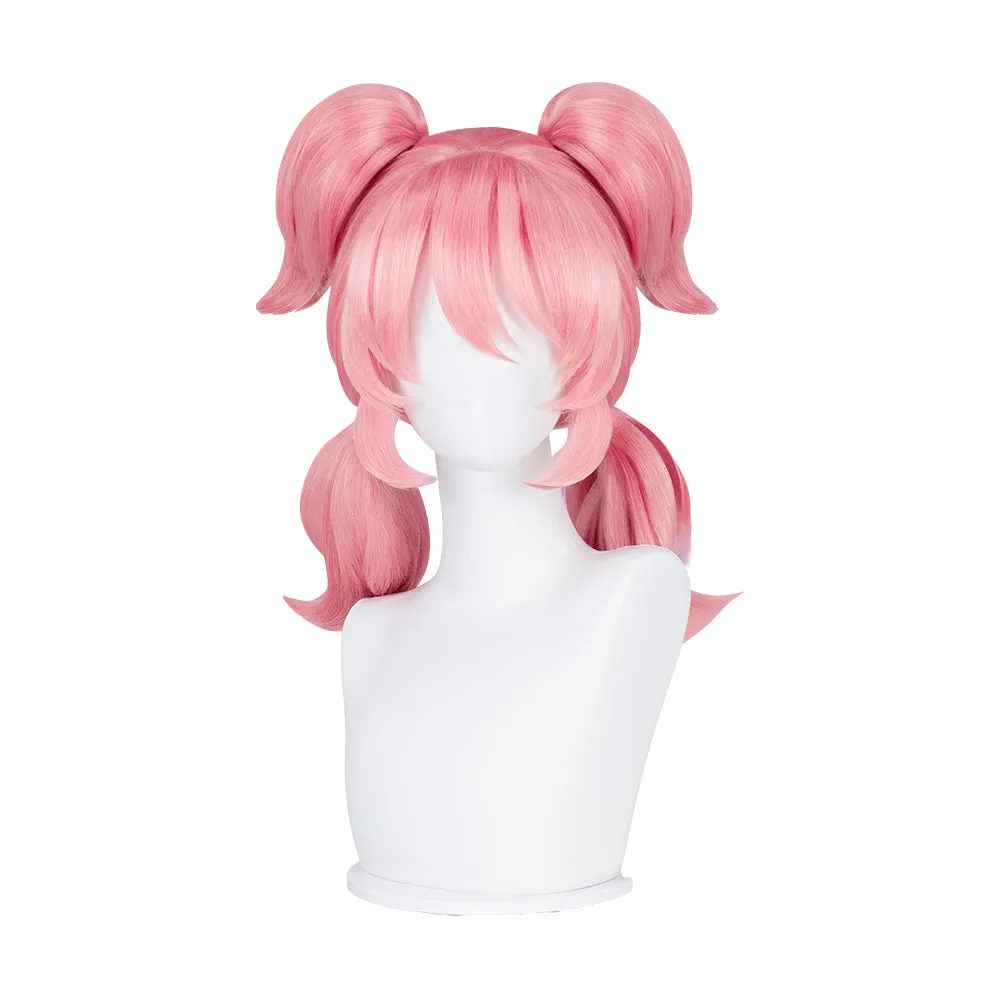 DokiDoki Game Zenless Zone Zero Cosplay Virtual Idol Wig Long Straight Pink Hair ZZZ