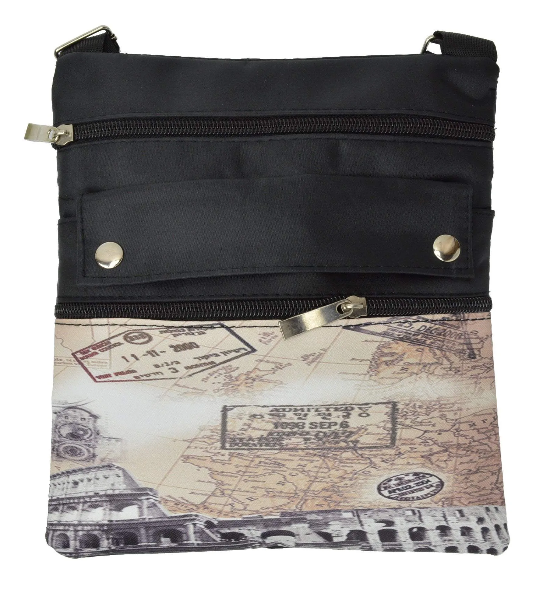 Women's Designer Crossbody Handbag with Art Prints By Marshal